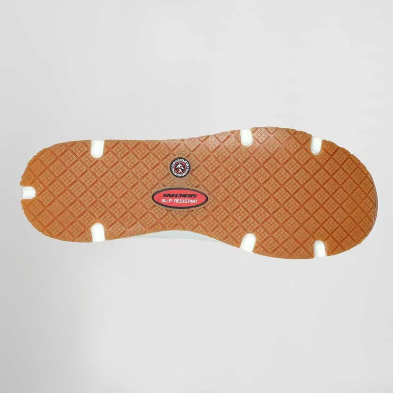 ZAPATILLA DE TRABAJO DE MUJER UNO SR BLANCA  SKECHERS WORK