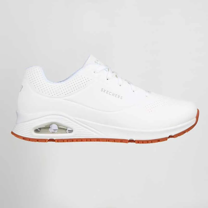 ZAPATILLA DE TRABAJO UNO SR SUTAL BLANCA  SKECHERS WORK