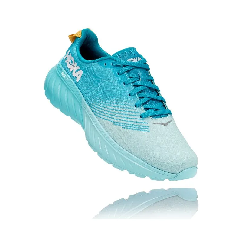 Zapatilla Hoka One One Mach 3 (CAPRI BREEZE/BLUE CARACAO) Mujer