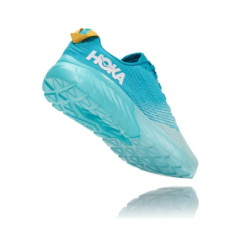 Zapatilla Hoka One One Mach 3 (CAPRI BREEZE/BLUE CARACAO) Mujer