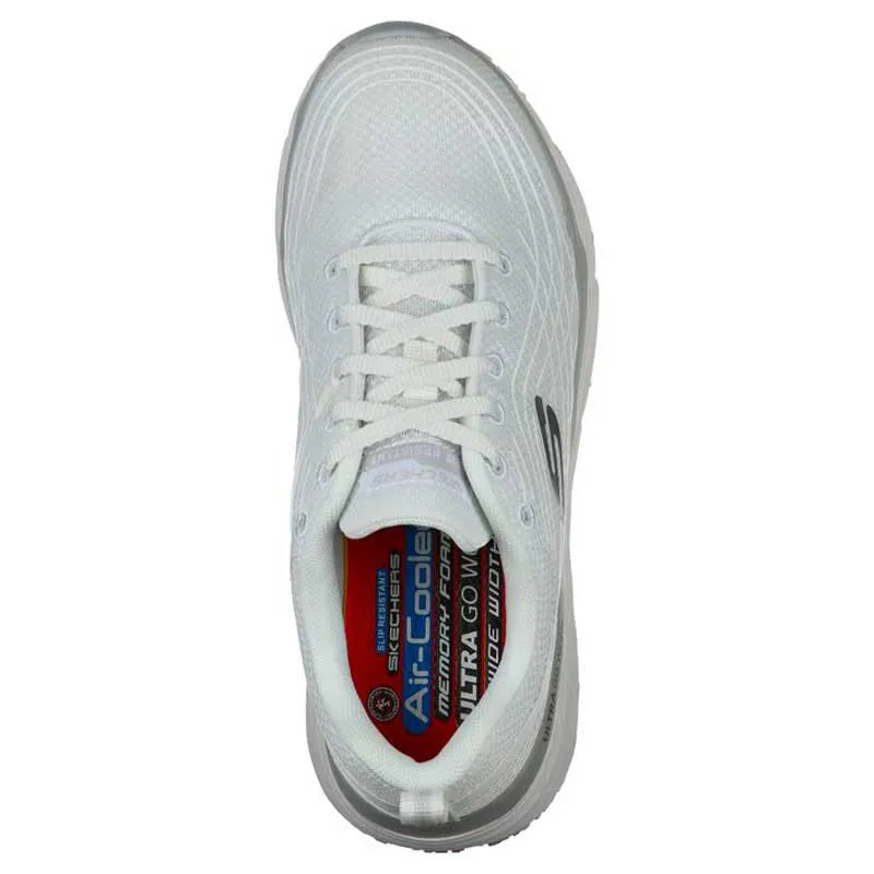 ZAPATILLA LABORAL PLATAFORMA BLANCA MAX CUSHIONING ELITE SR  SKECHERS
