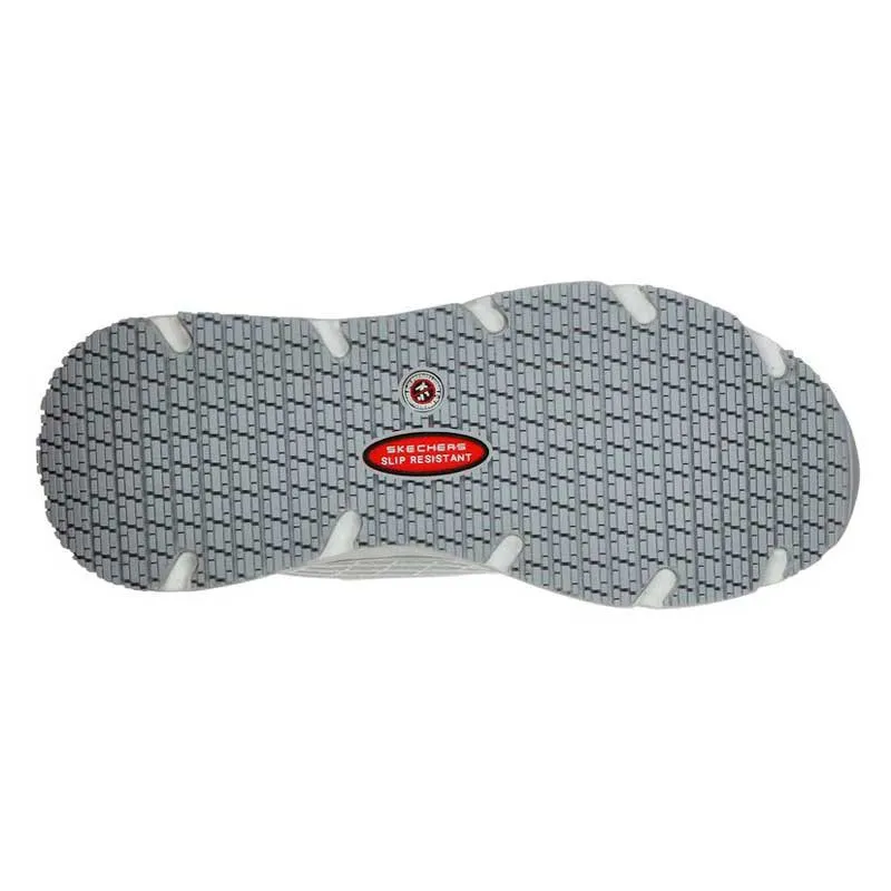 ZAPATILLA LABORAL PLATAFORMA BLANCA MAX CUSHIONING ELITE SR  SKECHERS