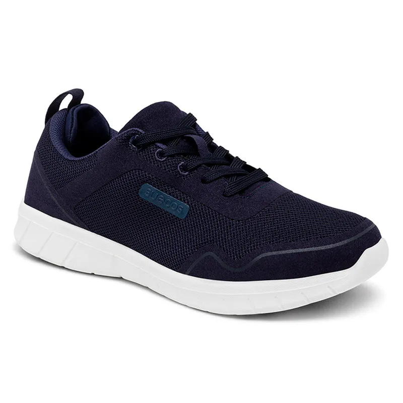 ZAPATILLA LABORAL SNEAKERS MARINO CON SUELA BLANCA STABIL  SUECOS