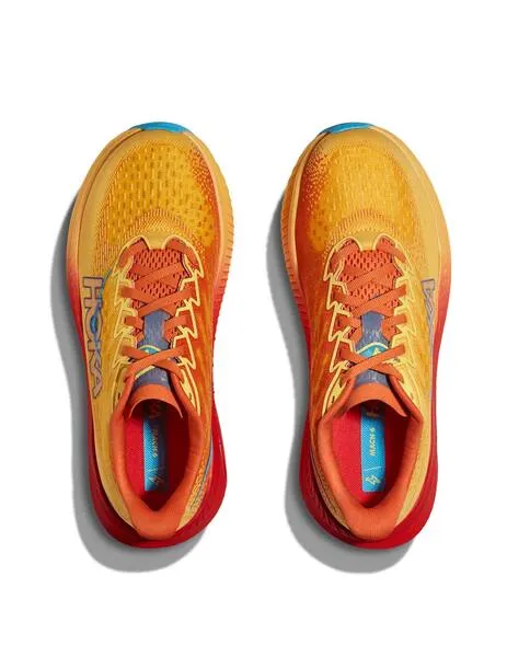 zapatilla mujer Hoka MACH 6, rojo/naranja