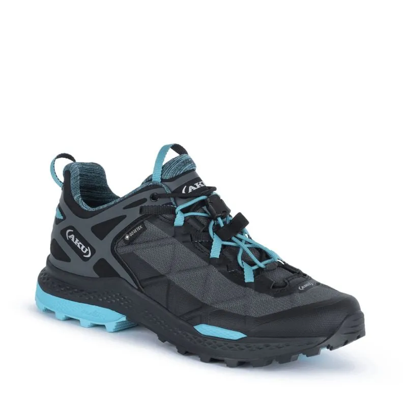 Zapatillas AKU Rocket Dfs Gtx (negro turquesa) mujer