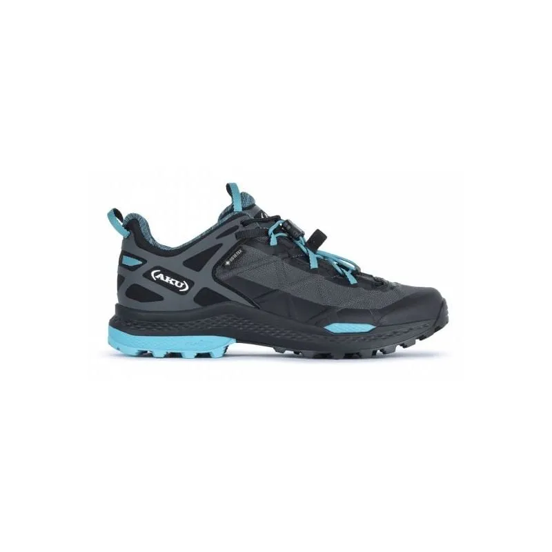 Zapatillas AKU Rocket Dfs Gtx (negro turquesa) mujer