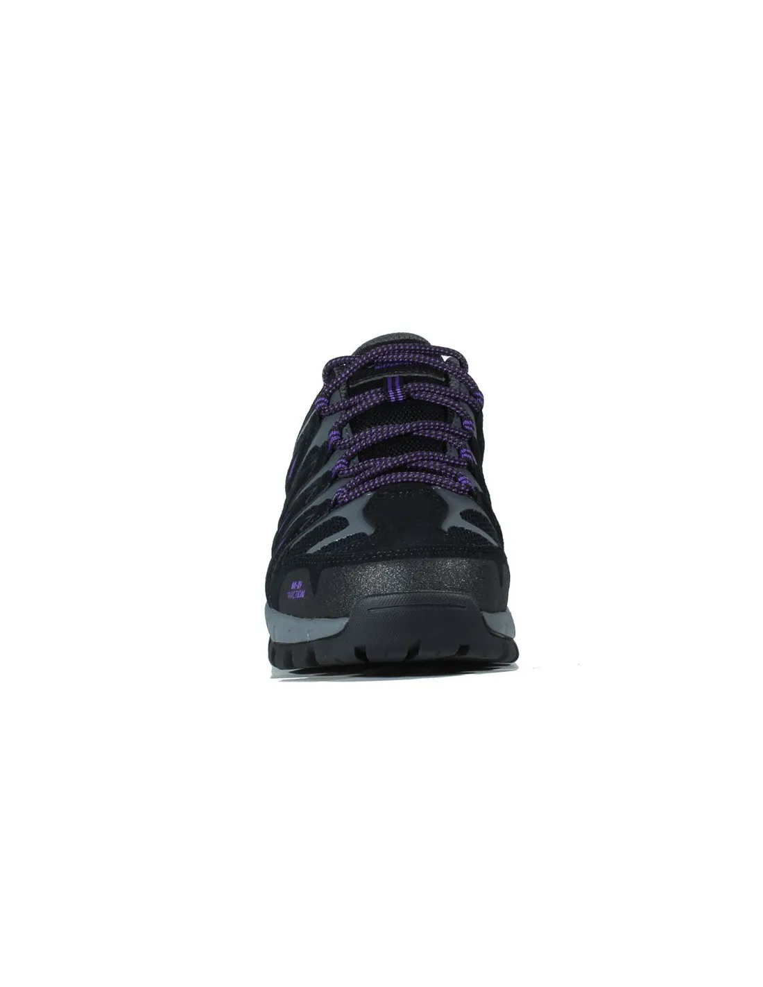 ZAPATILLAS DE MONTAñA HITEC CORZO LOW WATERPROOF BLACK/CHARCOAL/BERRY MUJER