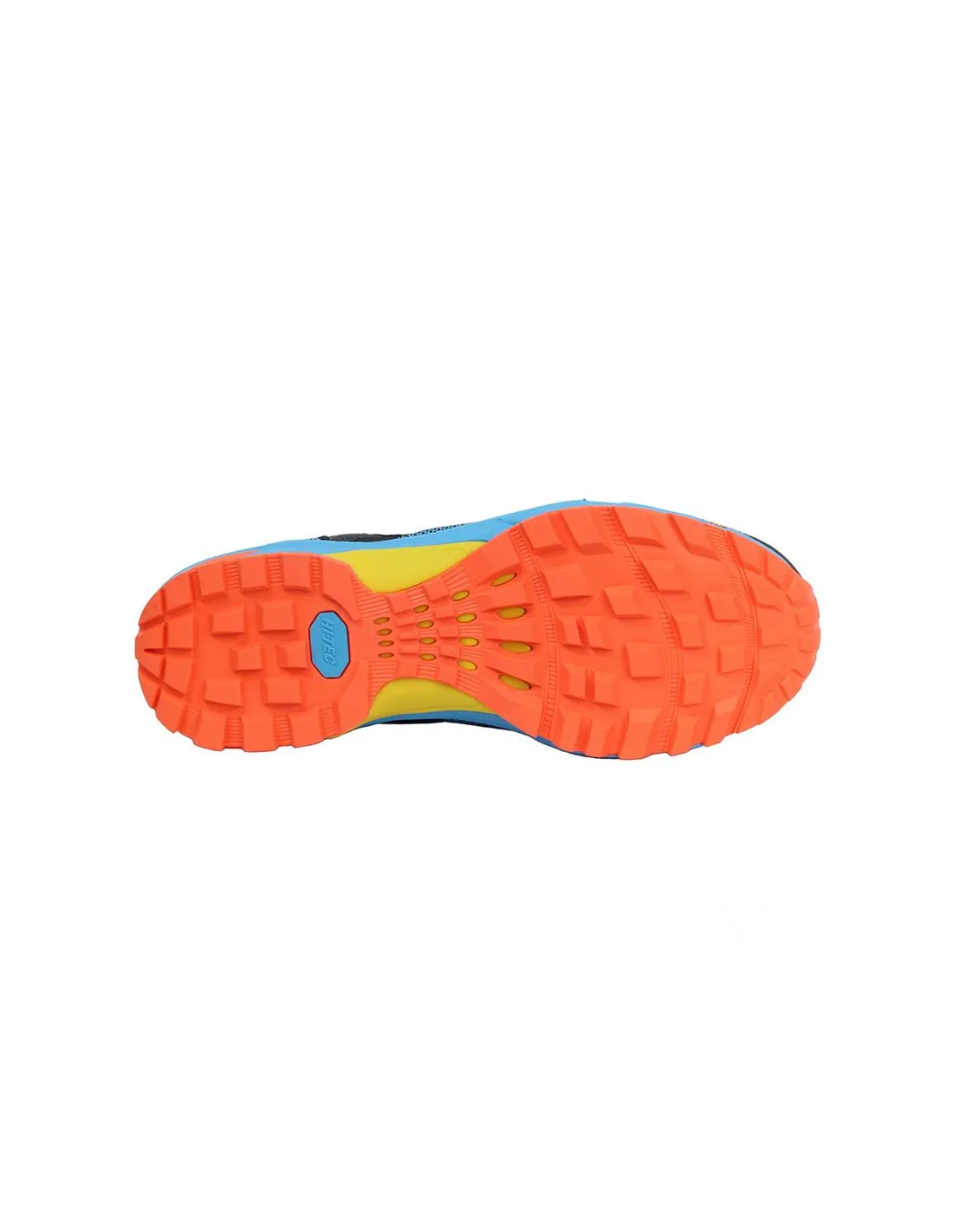ZAPATILLAS DE MONTAñA HITECH GRAVEL MUJER BLACK/SWEDISH BLUE/RED ORANGE