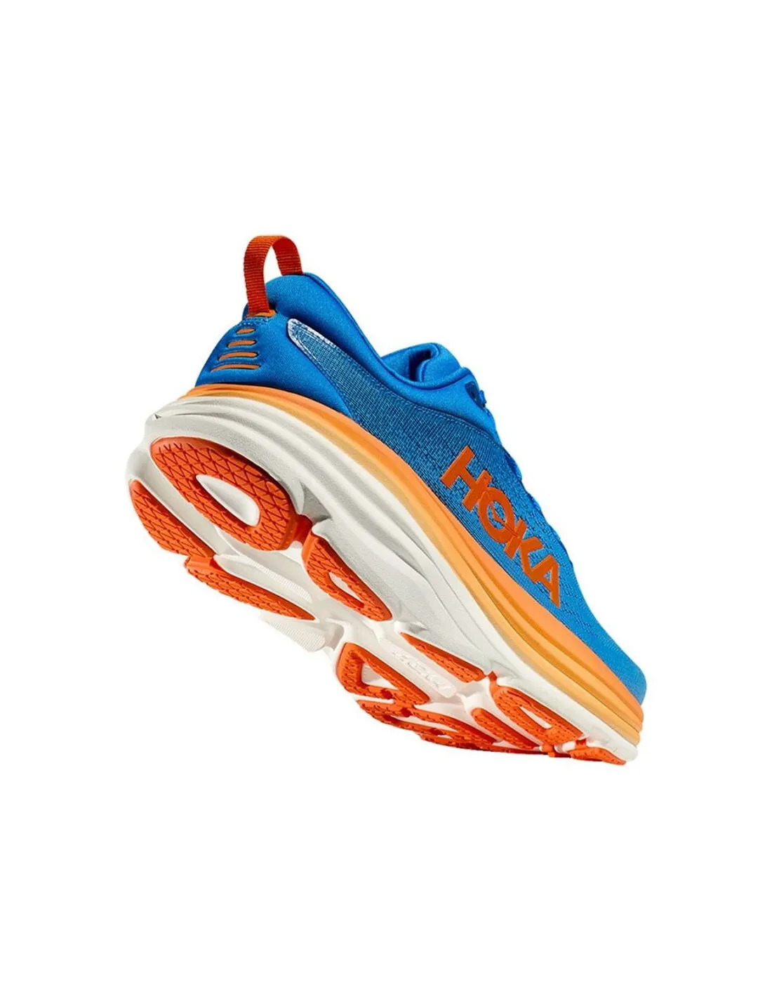 Zapatillas De Running Hoka Bondi 8 Sky/Orange Hombre