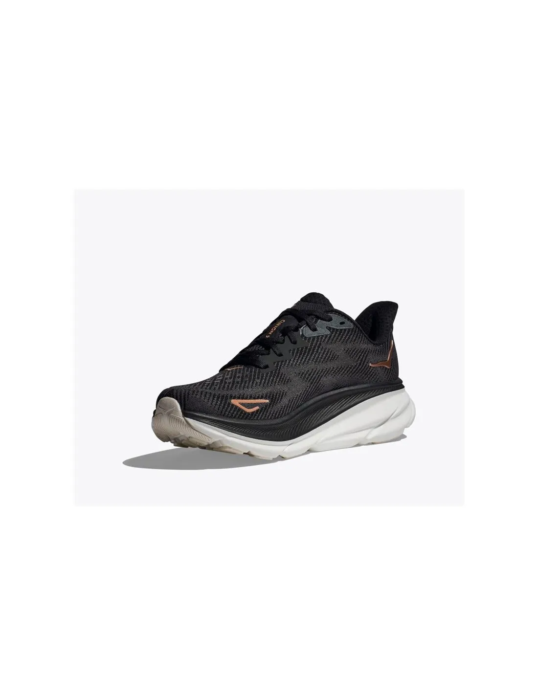 Zapatillas de Running Hoka Clifton 9 Black/Rose Gold Mujer