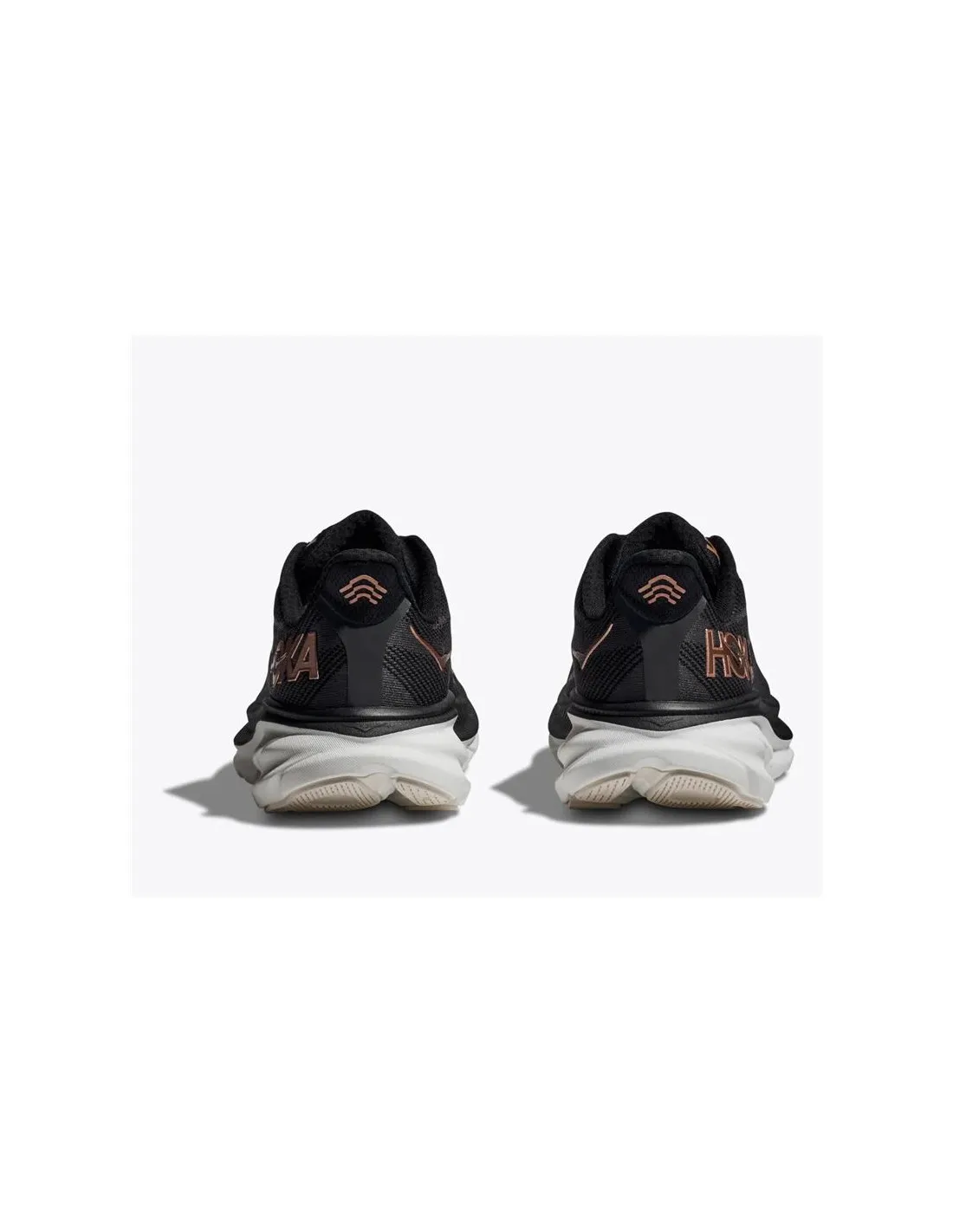 Zapatillas de Running Hoka Clifton 9 Black/Rose Gold Mujer