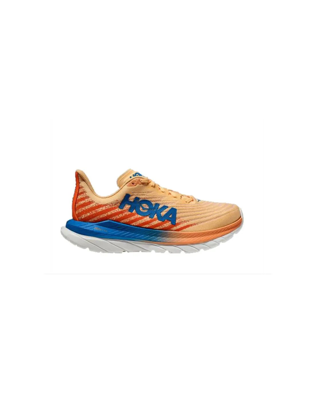 Zapatillas De Running Hoka Mach 5 Impala/Orange Hombre