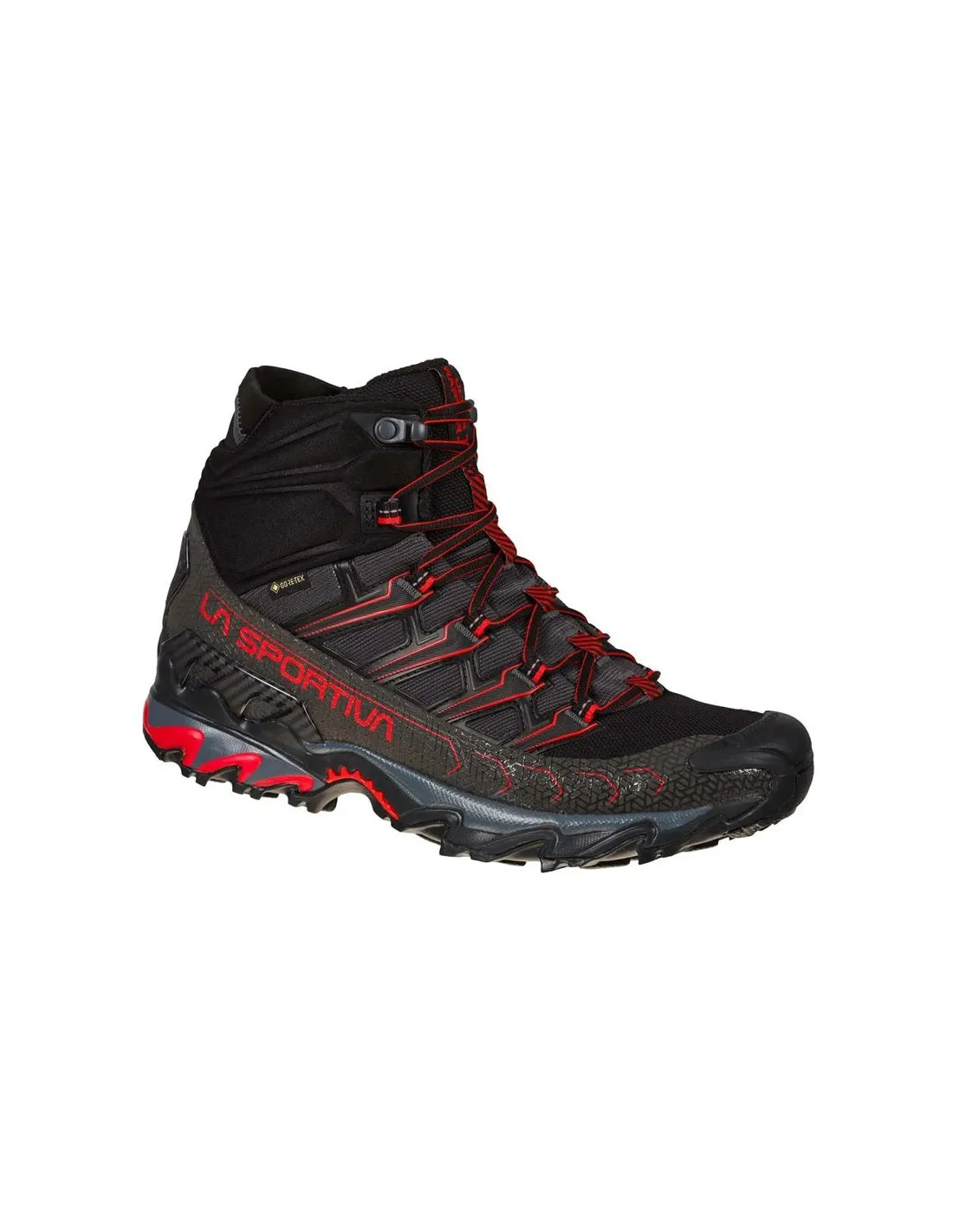 Zapatillas de Trail La Sportiva Ultra Raptor II Mid Gtx Black/Goji Hombre