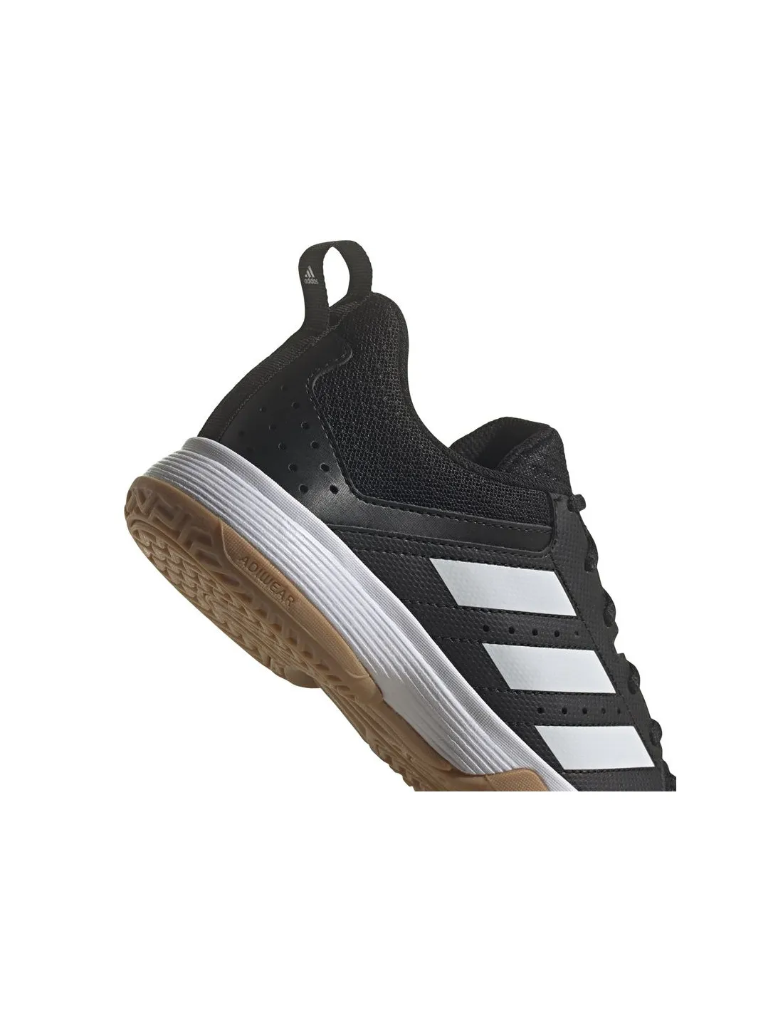 Zapatillas de voleibol adidas Ligra 7 Indoor K Black/White