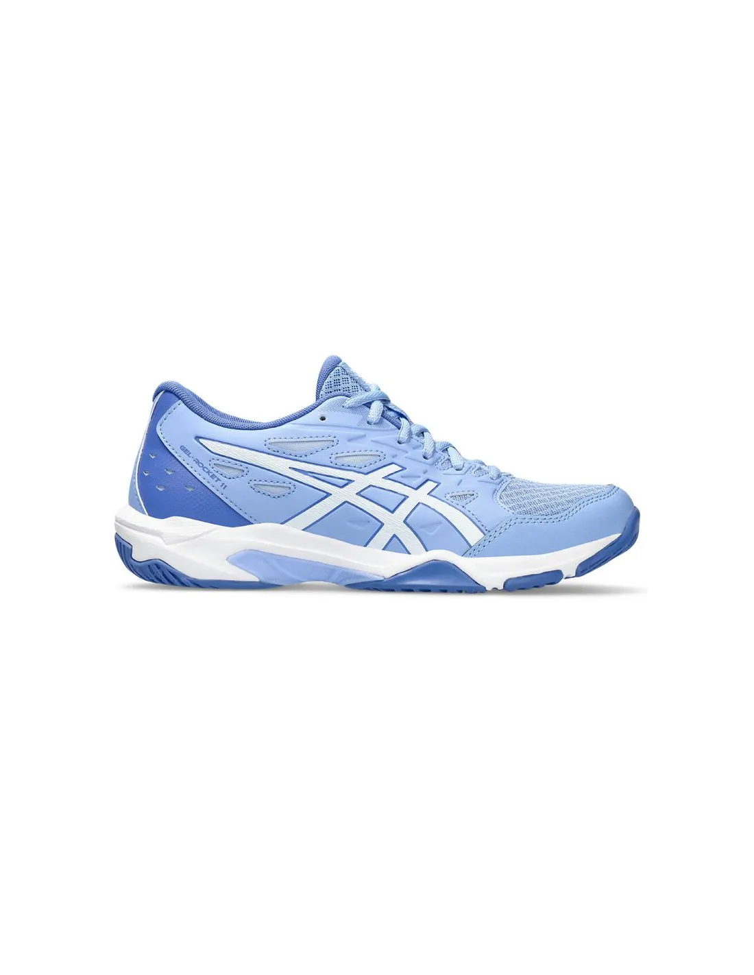 ZAPATILLAS DE VOLEIBOL ASICS GELROCKET 11 MUJER LIGHT ZAFIRO/BLANCO