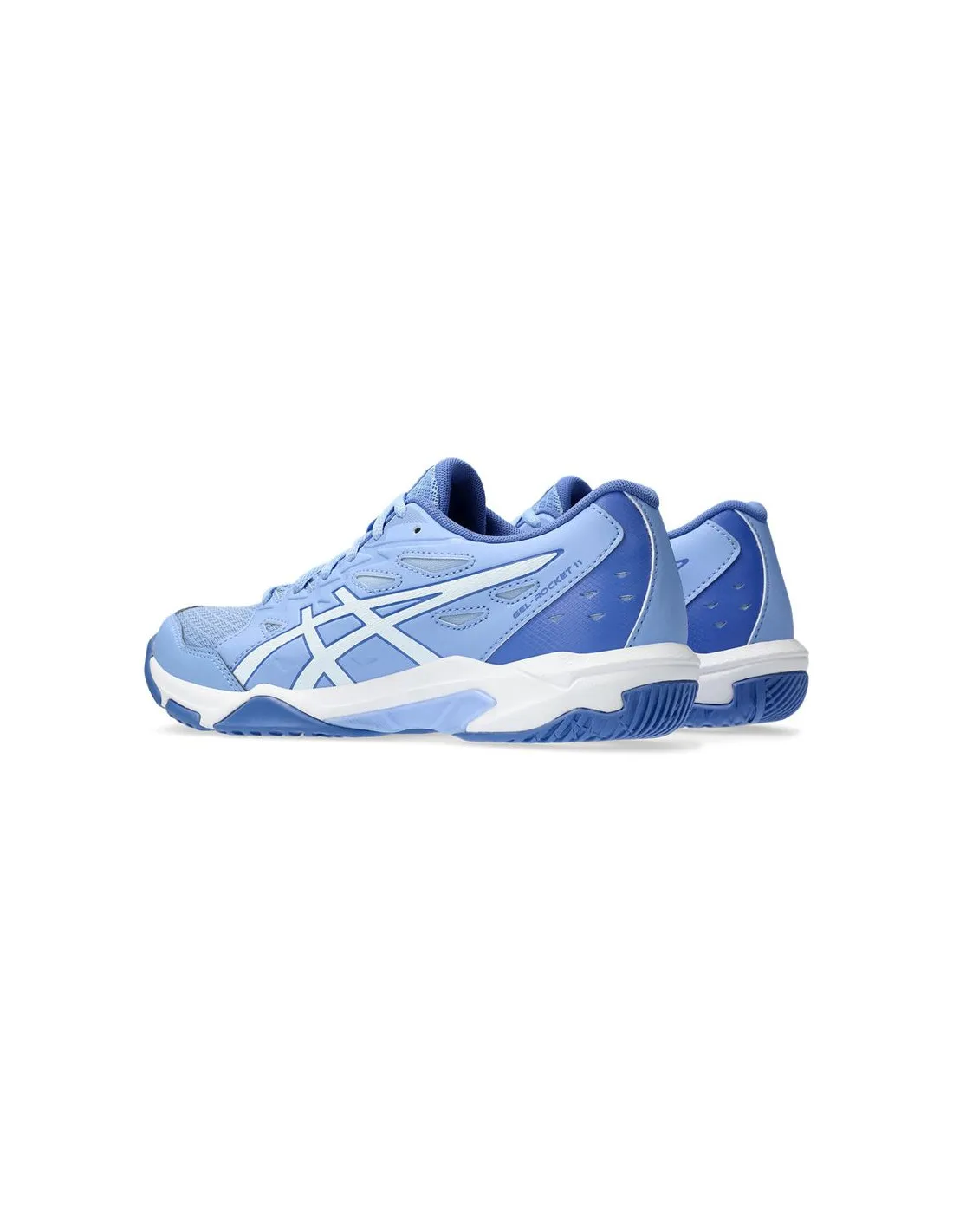 ZAPATILLAS DE VOLEIBOL ASICS GELROCKET 11 MUJER LIGHT ZAFIRO/BLANCO