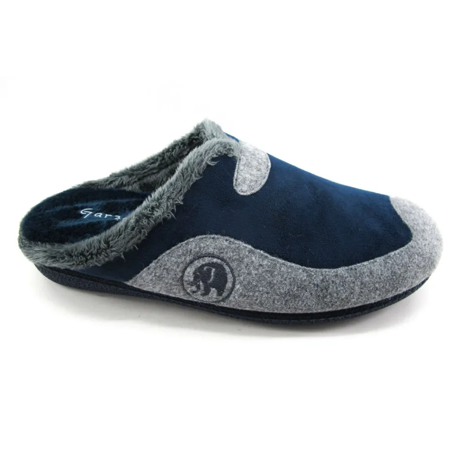 ZAPATILLAS HOGAR GARZÓN HOMBRE MARINO