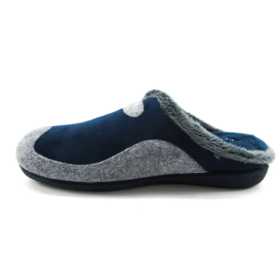 ZAPATILLAS HOGAR GARZÓN HOMBRE MARINO