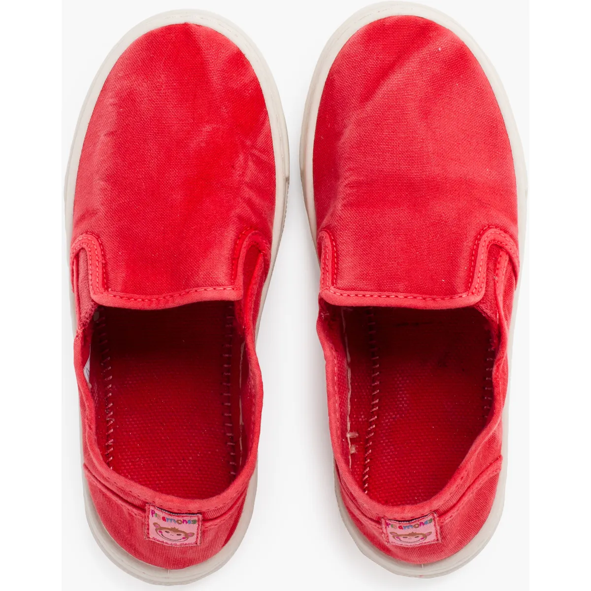 zapatillas lona lavada elástico lateral