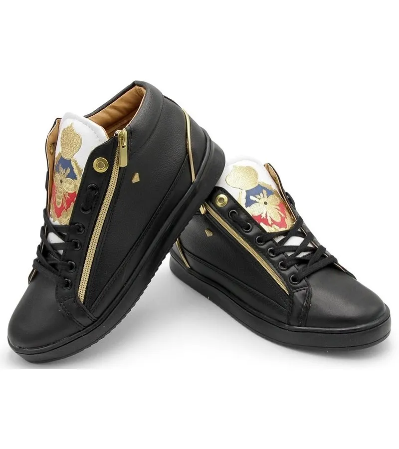 ZAPATILLAS NUEVAS PRINCE  BLACK WHITE  CMS98  NEGRO