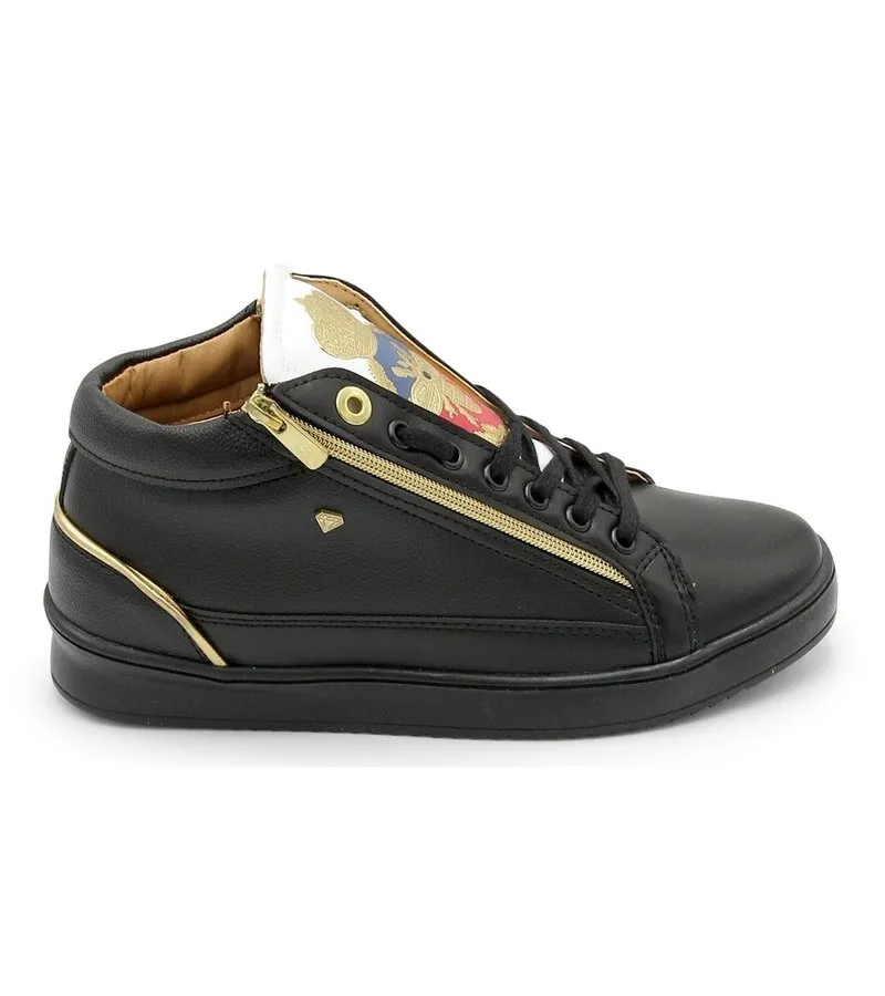 ZAPATILLAS NUEVAS PRINCE  BLACK WHITE  CMS98  NEGRO