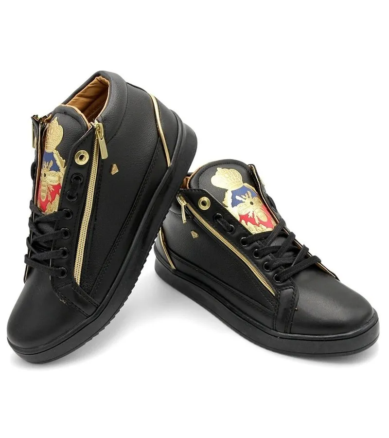 ZAPATILLAS PARA CALLE PRINCE FULL BLACK  CMS98  NEGRO