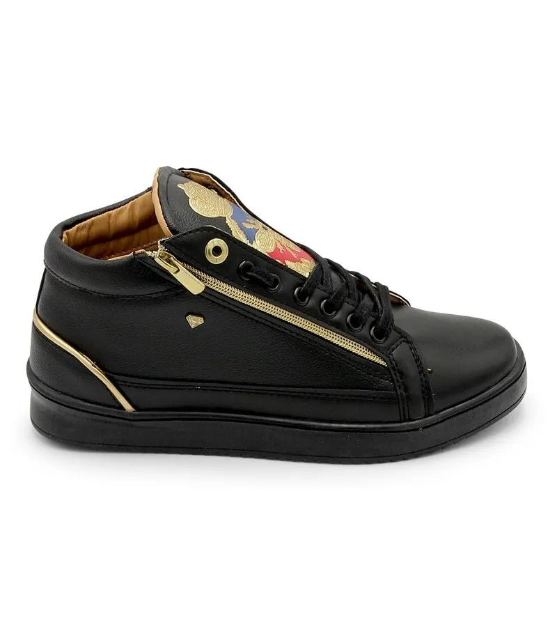 ZAPATILLAS PARA CALLE PRINCE FULL BLACK  CMS98  NEGRO