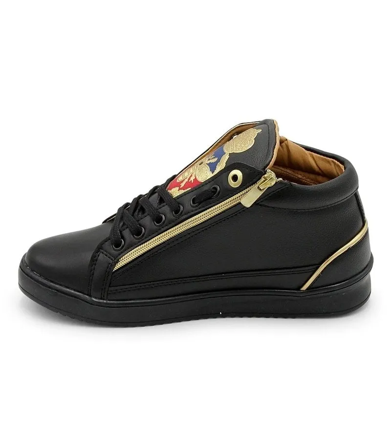 ZAPATILLAS PARA CALLE PRINCE FULL BLACK  CMS98  NEGRO