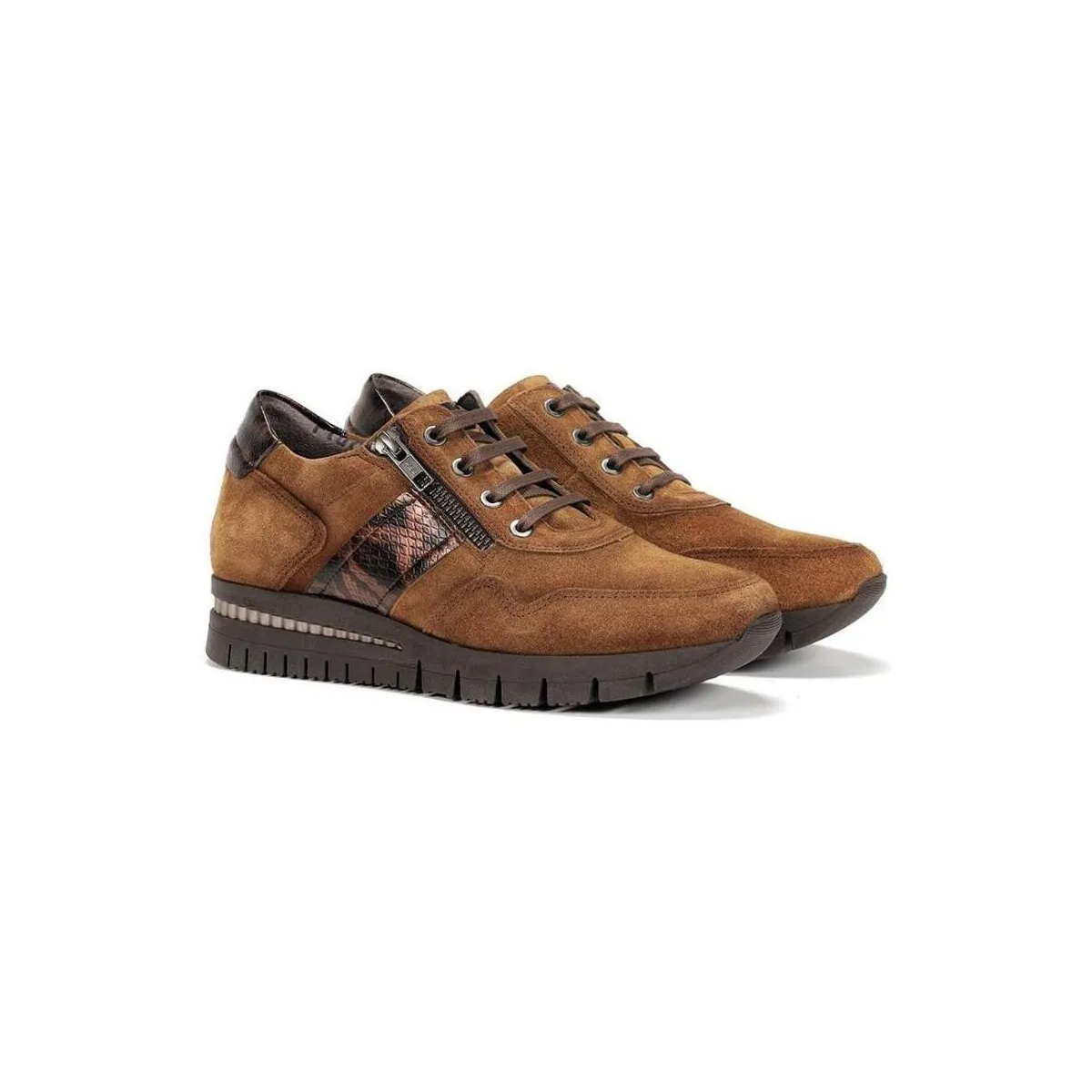 ZAPATILLAS PIEL MERYL CREMALLERA MUJER