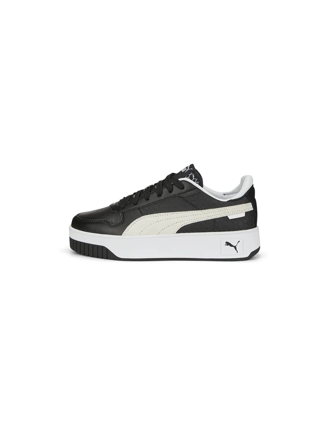 Zapatillas Puma Carina Street Logo P Mujer Negro
