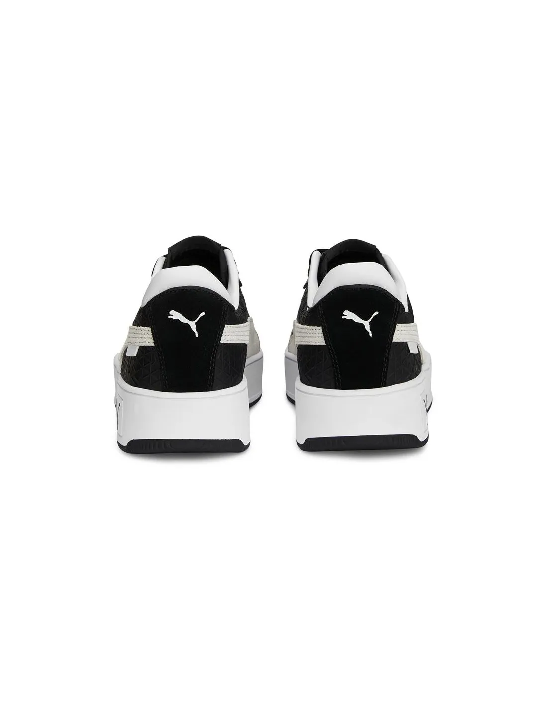 Zapatillas Puma Carina Street Logo P Mujer Negro