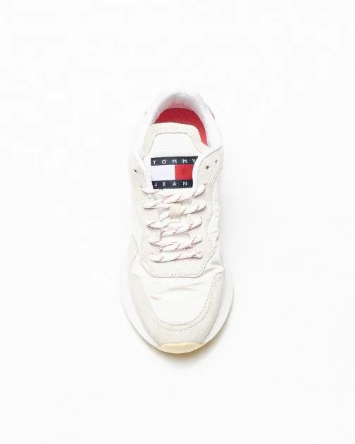Zapatillas Tommy Hilfiger Jeans Wmns New Runner Beige