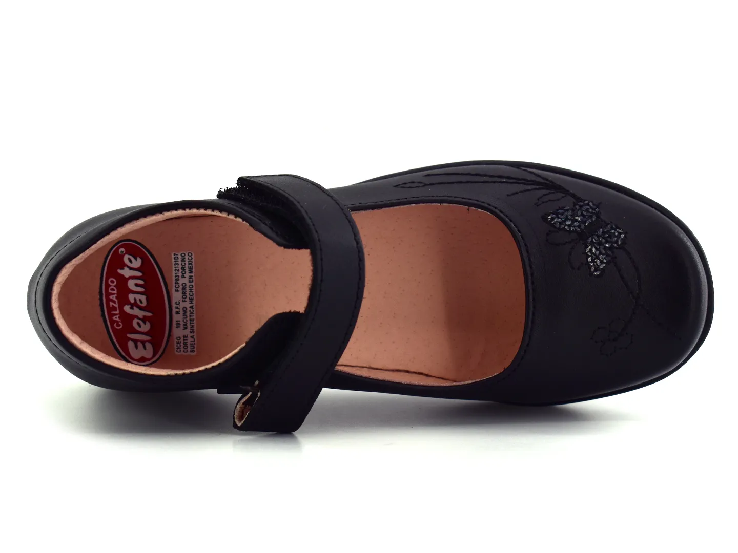 Zapatos Elefante 10879 Negro Para Niña