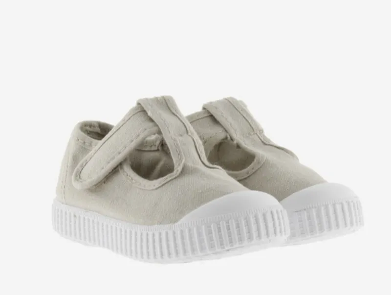 Zapatos Victoria 136625 textil beig
