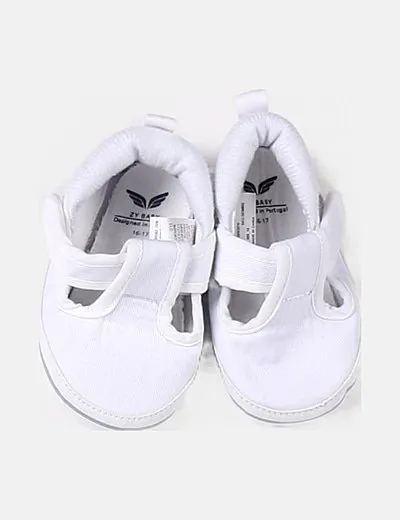 ZY Zapatilla blanca tela