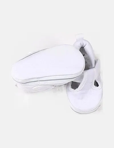 ZY Zapatilla blanca tela